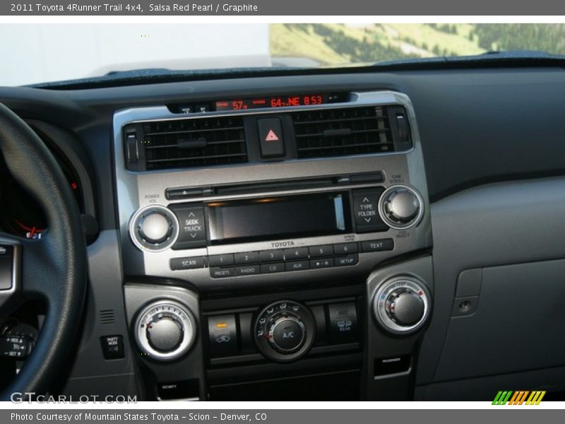 Salsa Red Pearl / Graphite 2011 Toyota 4Runner Trail 4x4