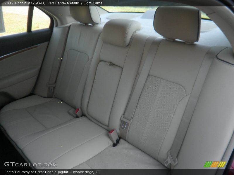 Red Candy Metallic / Light Camel 2012 Lincoln MKZ AWD