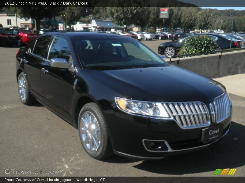 Black / Dark Charcoal 2012 Lincoln MKZ AWD