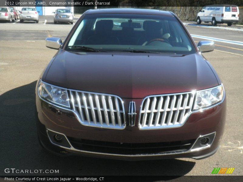 Cinnamon Metallic / Dark Charcoal 2012 Lincoln MKZ AWD