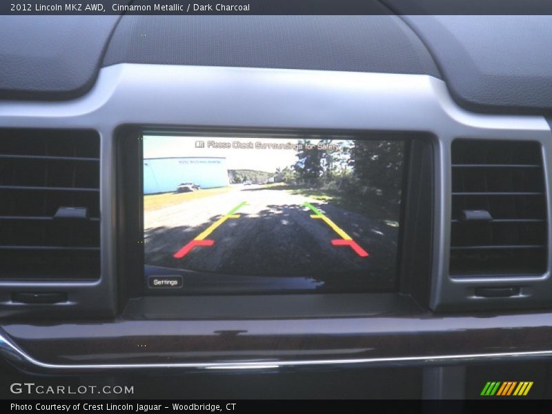 Cinnamon Metallic / Dark Charcoal 2012 Lincoln MKZ AWD