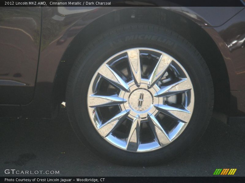 Cinnamon Metallic / Dark Charcoal 2012 Lincoln MKZ AWD