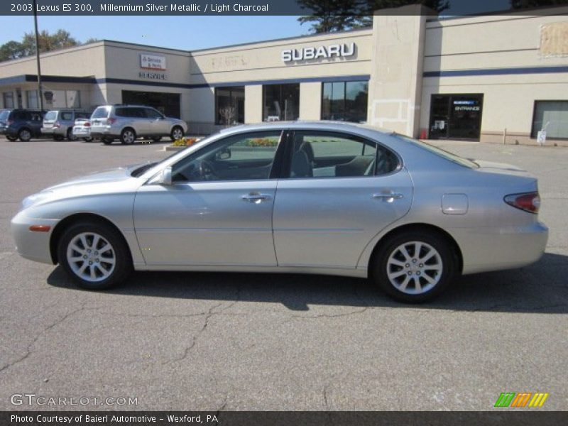 Millennium Silver Metallic / Light Charcoal 2003 Lexus ES 300