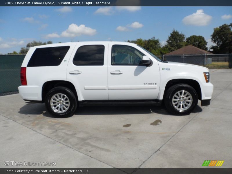  2009 Tahoe Hybrid Summit White