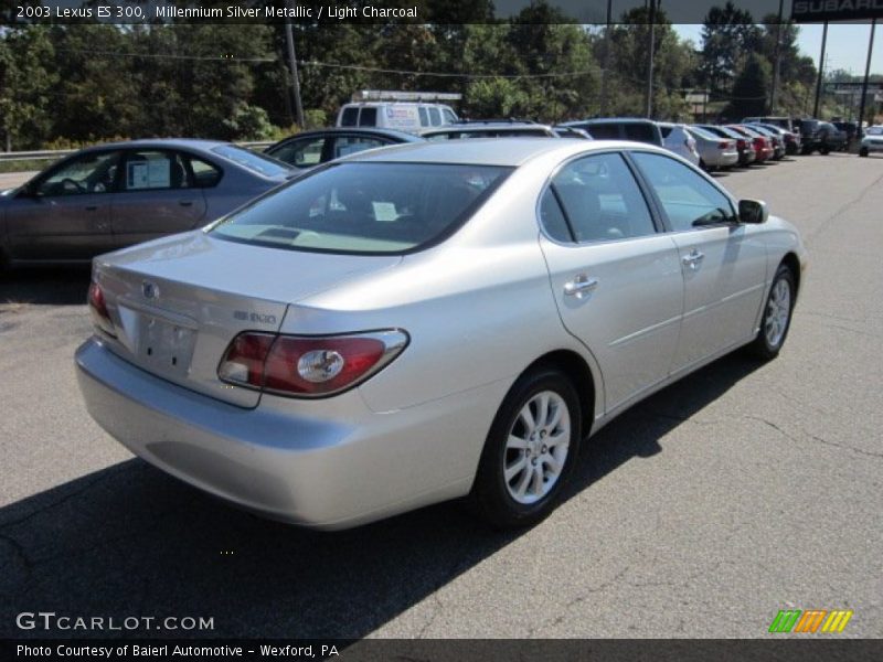Millennium Silver Metallic / Light Charcoal 2003 Lexus ES 300