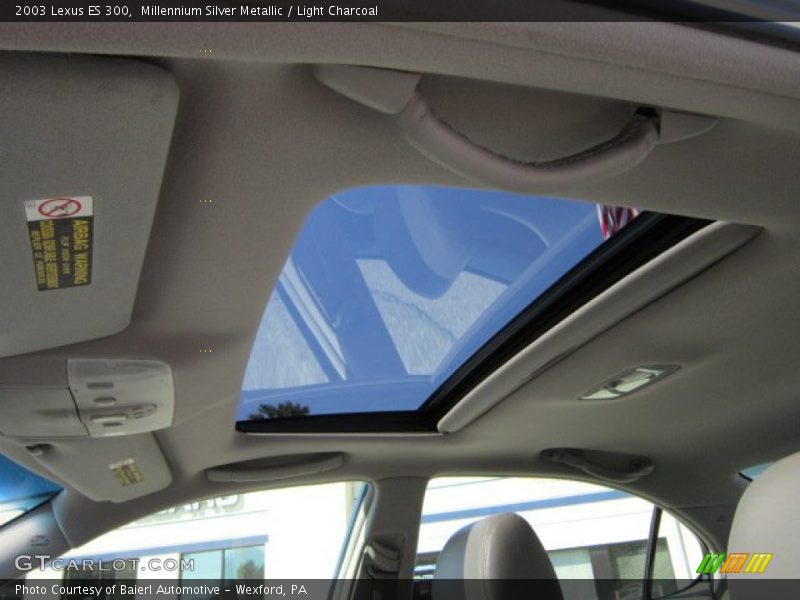 Millennium Silver Metallic / Light Charcoal 2003 Lexus ES 300