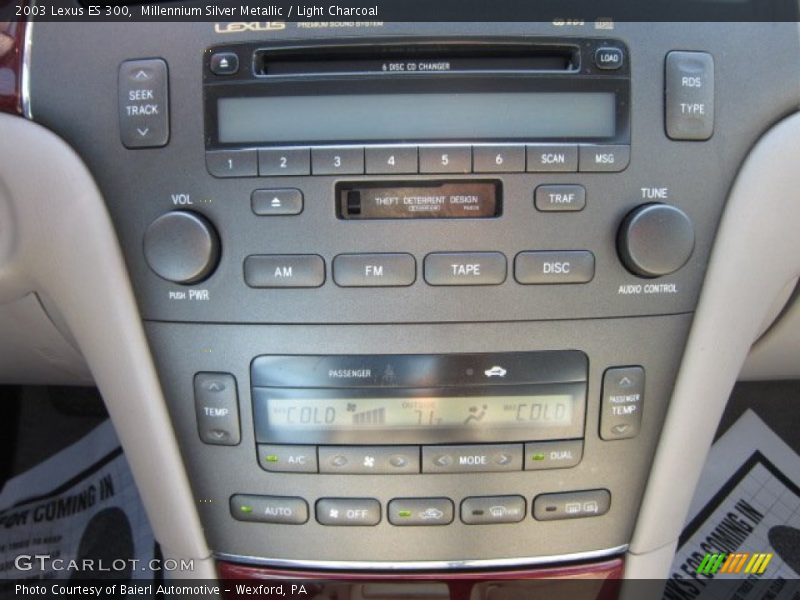 Millennium Silver Metallic / Light Charcoal 2003 Lexus ES 300