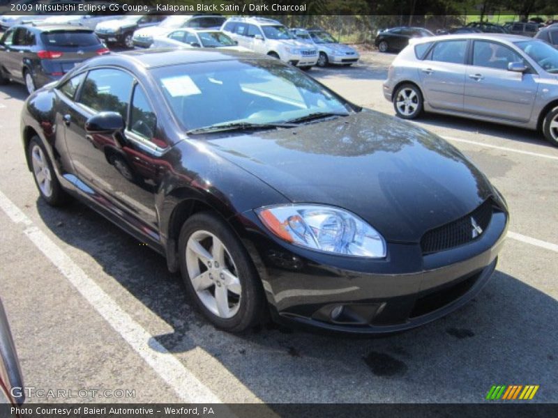 Kalapana Black Satin / Dark Charcoal 2009 Mitsubishi Eclipse GS Coupe