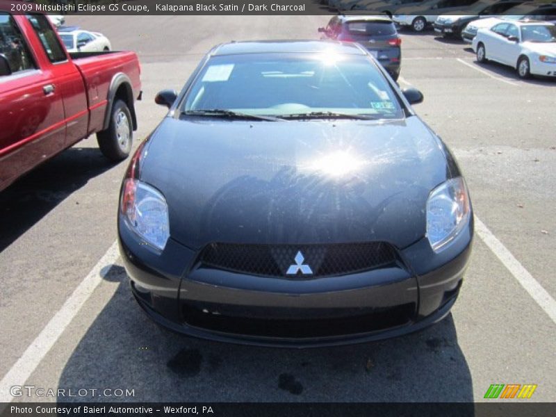 Kalapana Black Satin / Dark Charcoal 2009 Mitsubishi Eclipse GS Coupe