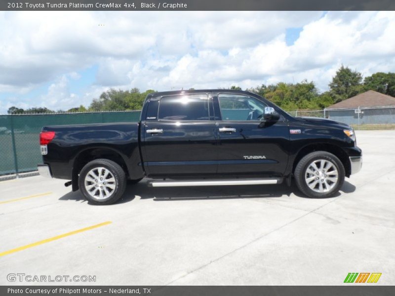 Black / Graphite 2012 Toyota Tundra Platinum CrewMax 4x4