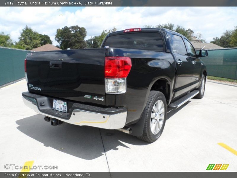 Black / Graphite 2012 Toyota Tundra Platinum CrewMax 4x4