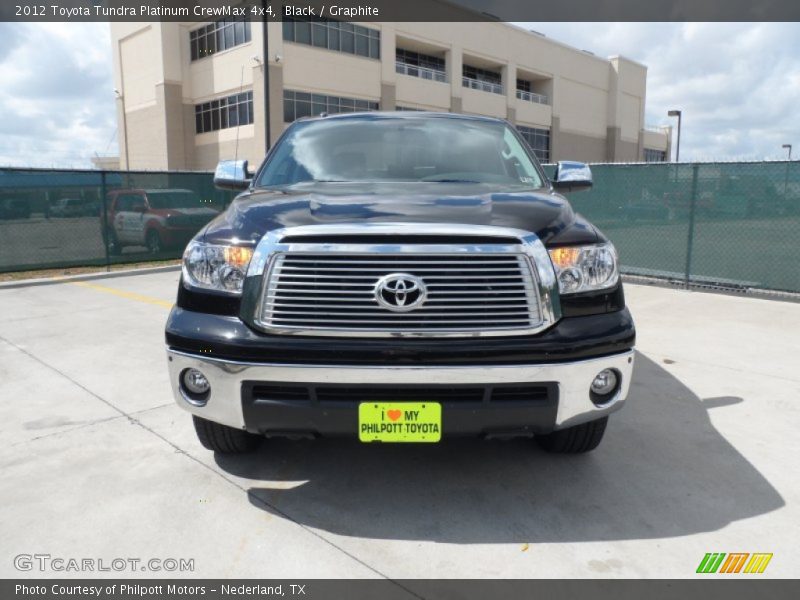 Black / Graphite 2012 Toyota Tundra Platinum CrewMax 4x4