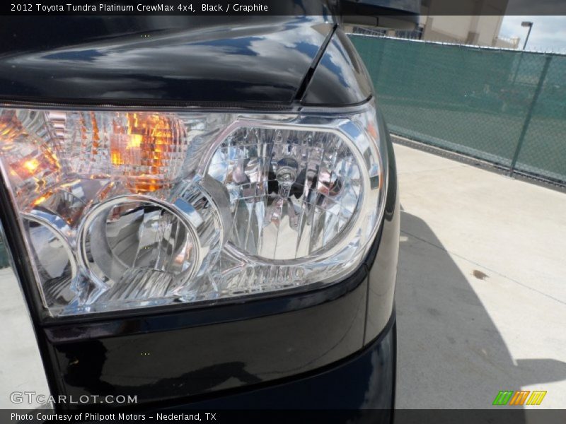 Black / Graphite 2012 Toyota Tundra Platinum CrewMax 4x4
