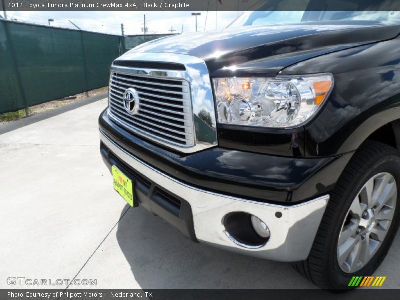 Black / Graphite 2012 Toyota Tundra Platinum CrewMax 4x4