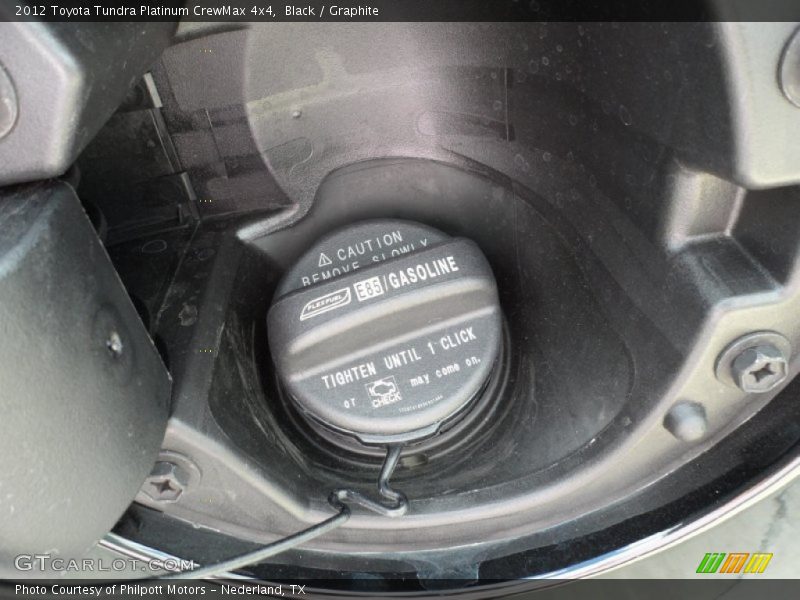 Black / Graphite 2012 Toyota Tundra Platinum CrewMax 4x4