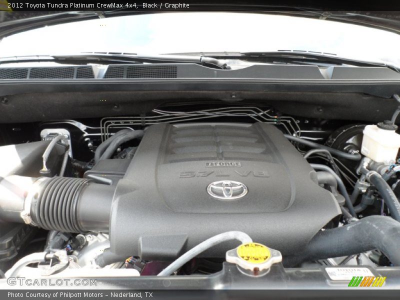 Black / Graphite 2012 Toyota Tundra Platinum CrewMax 4x4