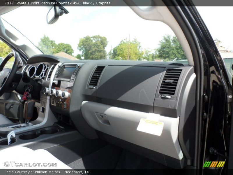 Black / Graphite 2012 Toyota Tundra Platinum CrewMax 4x4