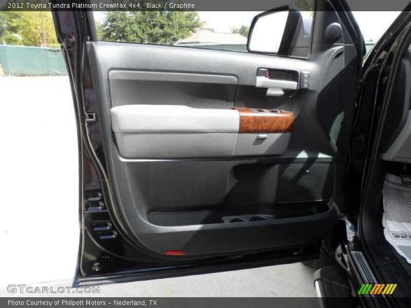 Black / Graphite 2012 Toyota Tundra Platinum CrewMax 4x4