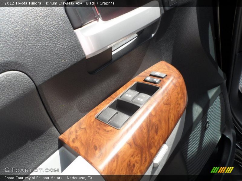Black / Graphite 2012 Toyota Tundra Platinum CrewMax 4x4