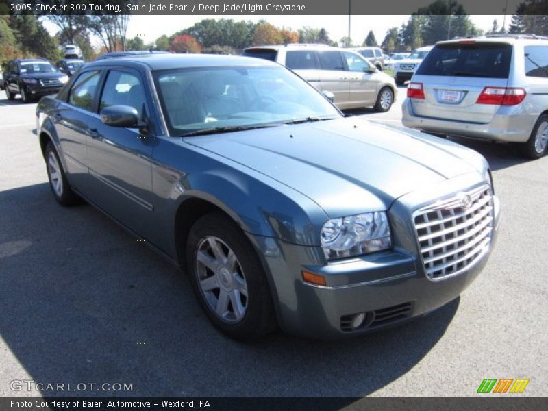 Satin Jade Pearl / Deep Jade/Light Graystone 2005 Chrysler 300 Touring
