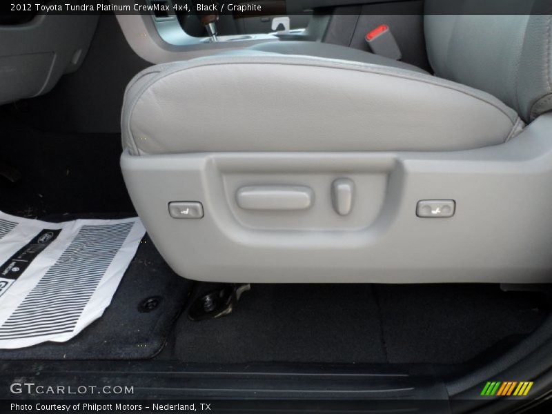 Black / Graphite 2012 Toyota Tundra Platinum CrewMax 4x4