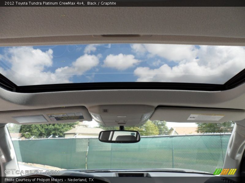Black / Graphite 2012 Toyota Tundra Platinum CrewMax 4x4