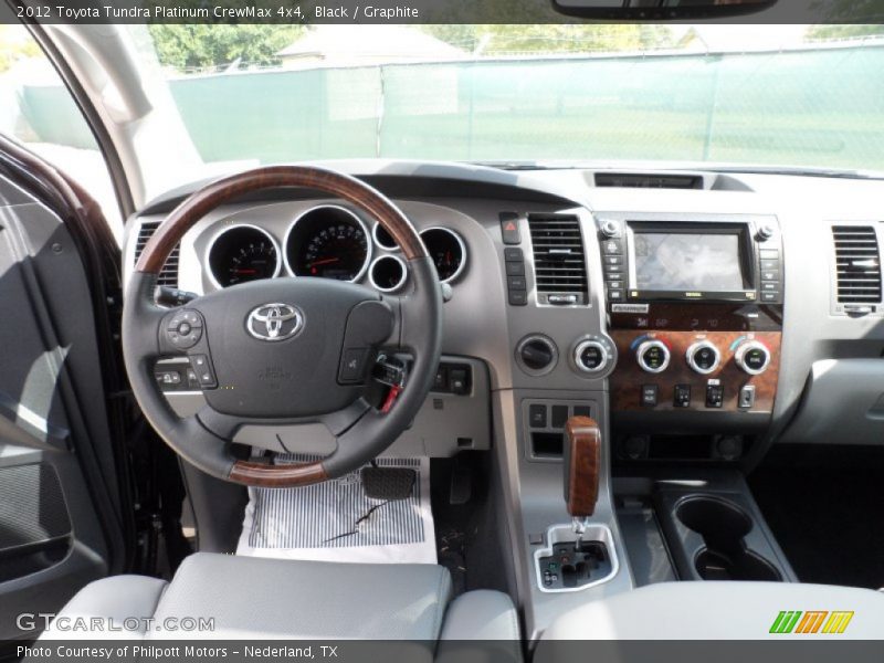 Dashboard of 2012 Tundra Platinum CrewMax 4x4