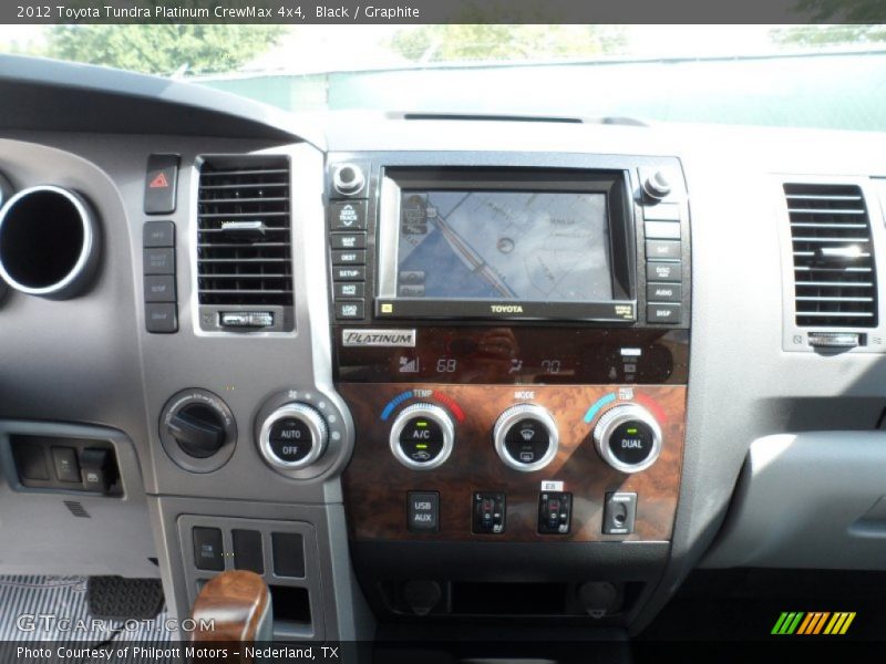 Black / Graphite 2012 Toyota Tundra Platinum CrewMax 4x4