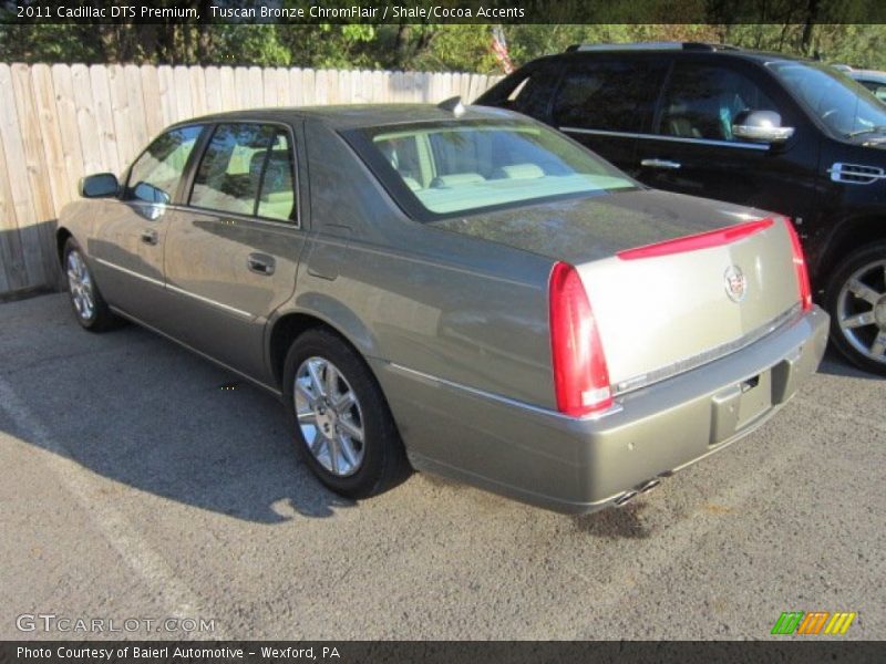 Tuscan Bronze ChromFlair / Shale/Cocoa Accents 2011 Cadillac DTS Premium