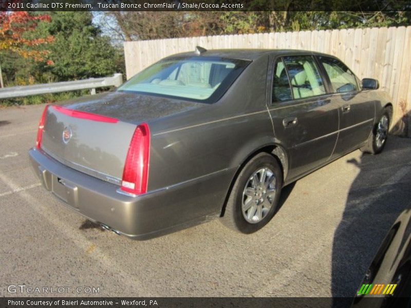Tuscan Bronze ChromFlair / Shale/Cocoa Accents 2011 Cadillac DTS Premium