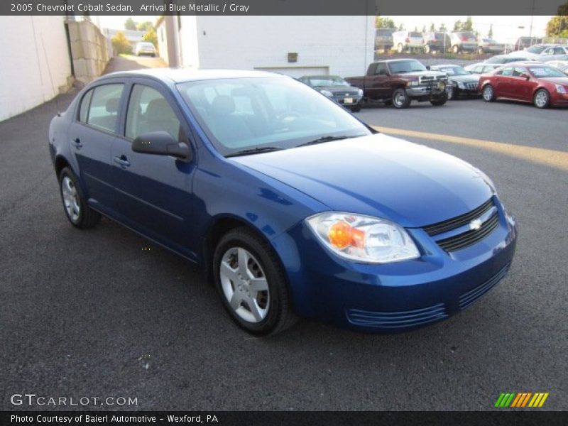 Arrival Blue Metallic / Gray 2005 Chevrolet Cobalt Sedan