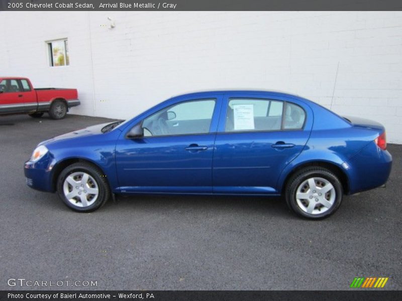 Arrival Blue Metallic / Gray 2005 Chevrolet Cobalt Sedan