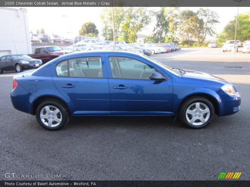Arrival Blue Metallic / Gray 2005 Chevrolet Cobalt Sedan