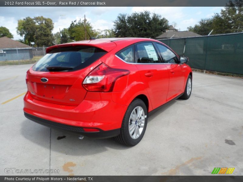  2012 Focus SEL 5-Door Race Red