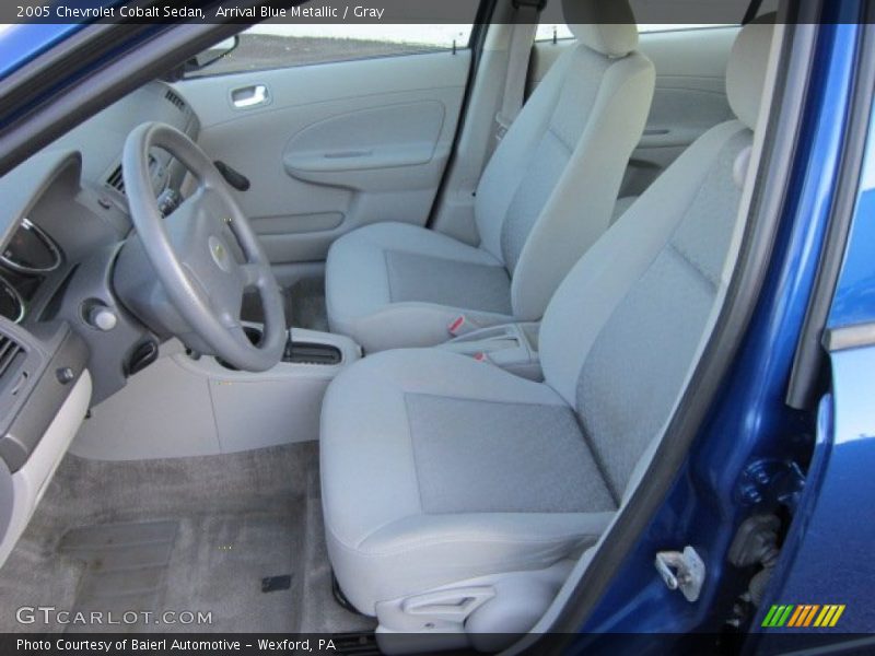 Arrival Blue Metallic / Gray 2005 Chevrolet Cobalt Sedan