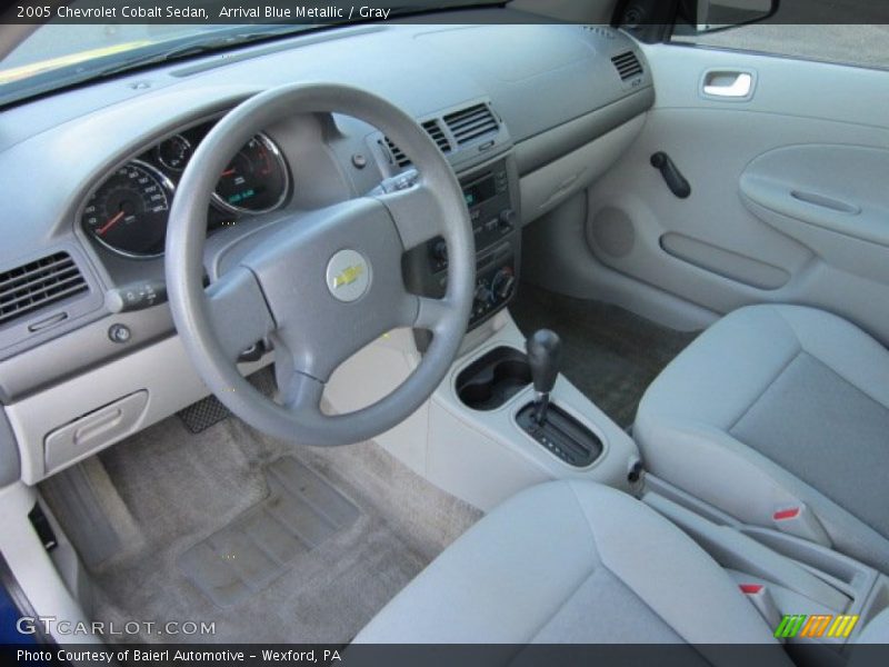 Arrival Blue Metallic / Gray 2005 Chevrolet Cobalt Sedan