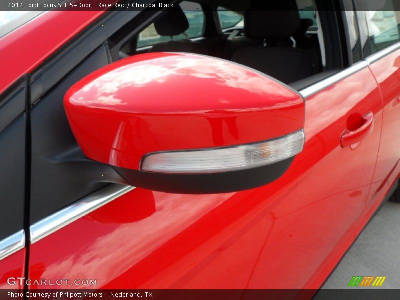 Race Red / Charcoal Black 2012 Ford Focus SEL 5-Door