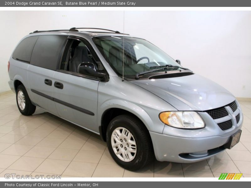 Butane Blue Pearl / Medium Slate Gray 2004 Dodge Grand Caravan SE