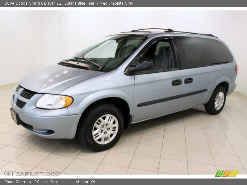 Butane Blue Pearl / Medium Slate Gray 2004 Dodge Grand Caravan SE