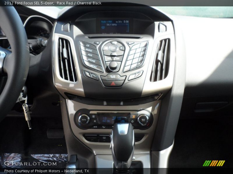 Race Red / Charcoal Black 2012 Ford Focus SEL 5-Door