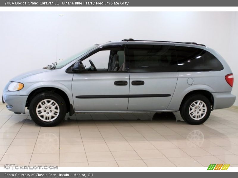 Butane Blue Pearl / Medium Slate Gray 2004 Dodge Grand Caravan SE
