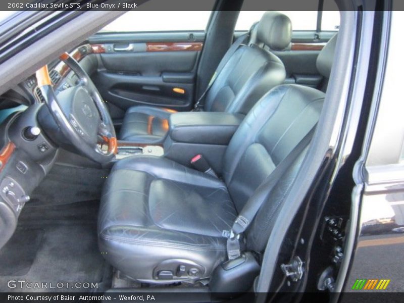  2002 Seville STS Black Interior