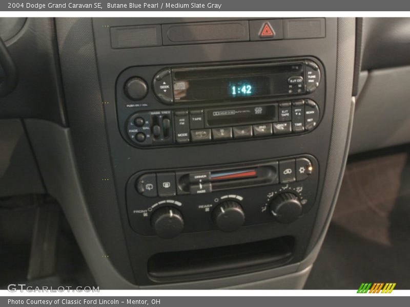 Butane Blue Pearl / Medium Slate Gray 2004 Dodge Grand Caravan SE