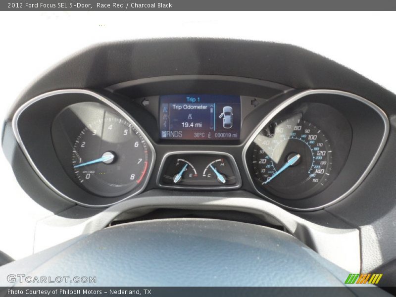  2012 Focus SEL 5-Door SEL 5-Door Gauges