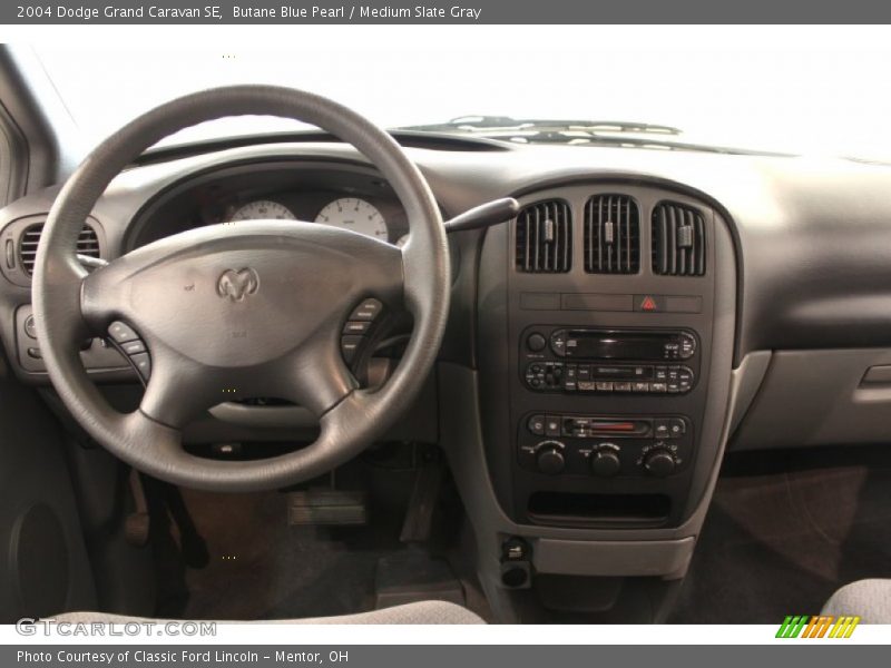 Butane Blue Pearl / Medium Slate Gray 2004 Dodge Grand Caravan SE