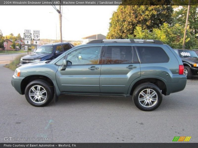  2004 Endeavor Limited AWD Machine Green Metallic