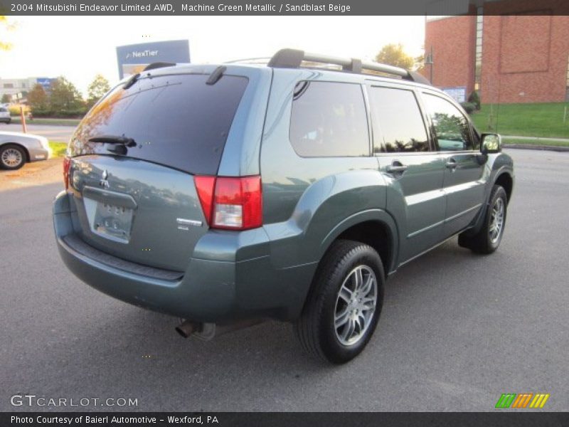 Machine Green Metallic / Sandblast Beige 2004 Mitsubishi Endeavor Limited AWD