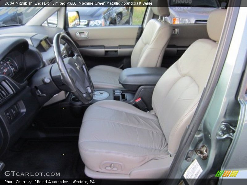  2004 Endeavor Limited AWD Sandblast Beige Interior