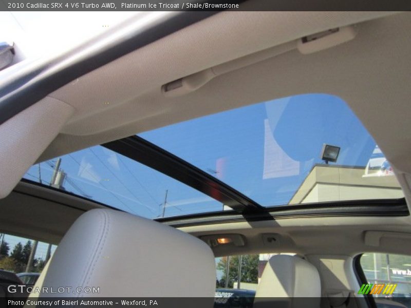 Sunroof of 2010 SRX 4 V6 Turbo AWD