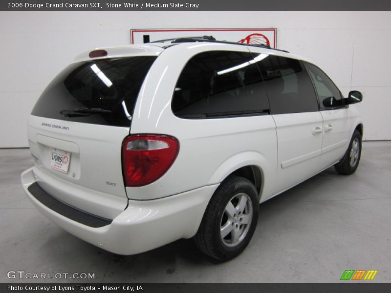 Stone White / Medium Slate Gray 2006 Dodge Grand Caravan SXT